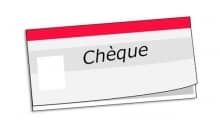pictogramme cheque
